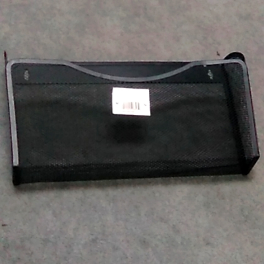 Wall letter file black